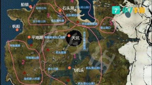 森林地图